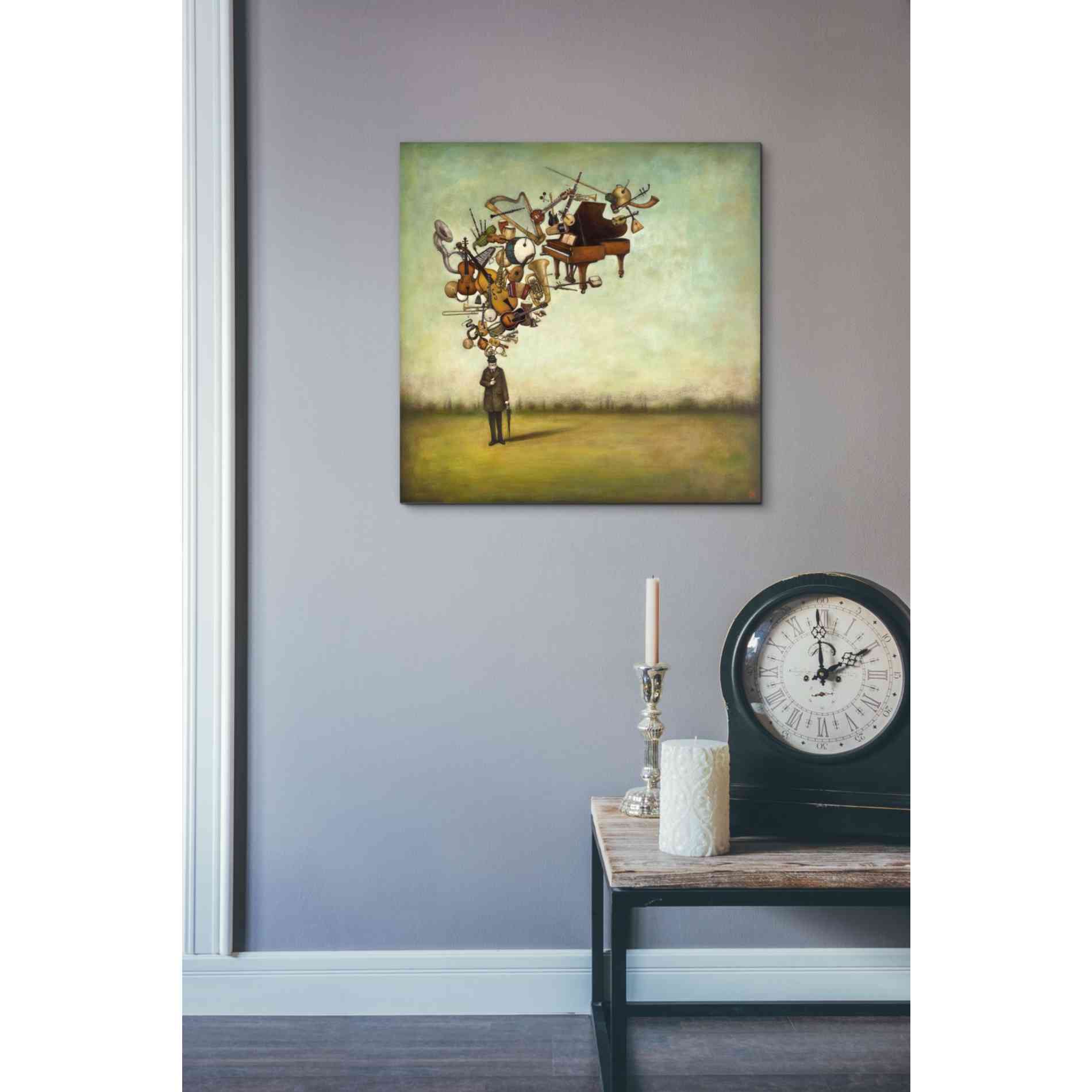 'Thanks for the Melodies' by Duy Huynh, Giclee Canvas Wall Art