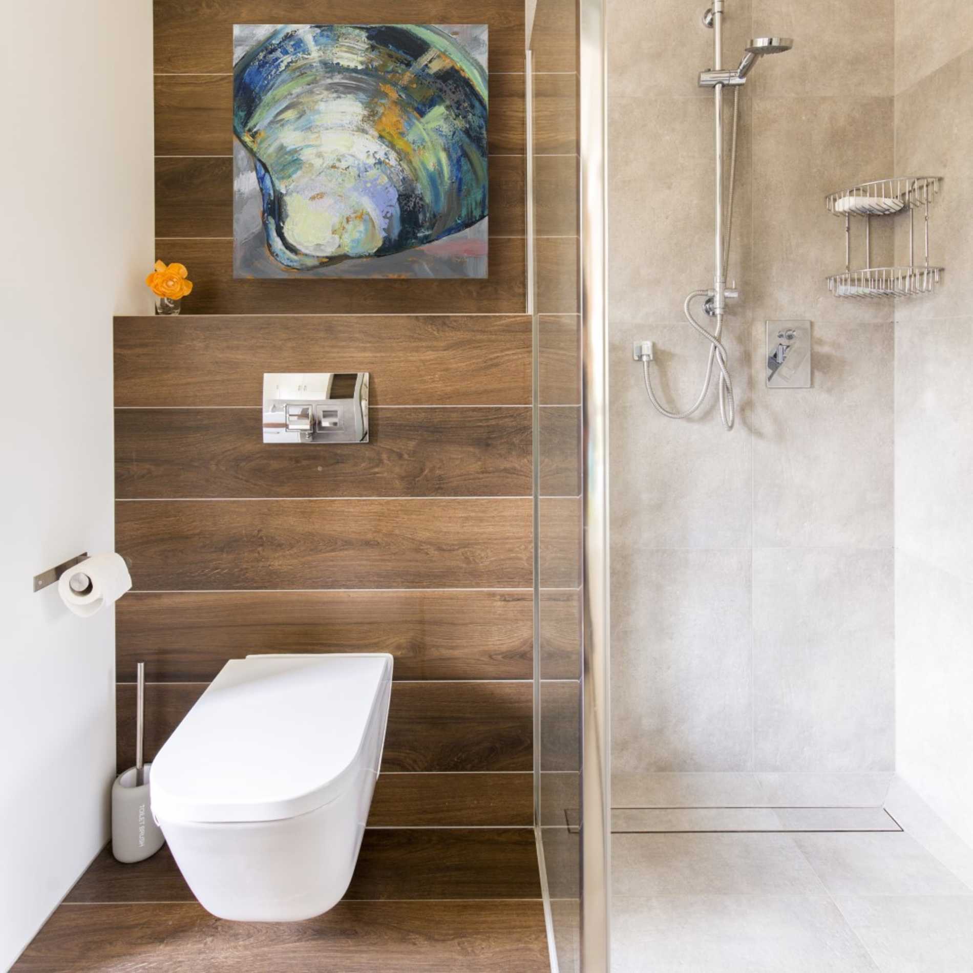 "Clamshell Two" by Jeanette Vertentes, Giclee Canvas Wall Art