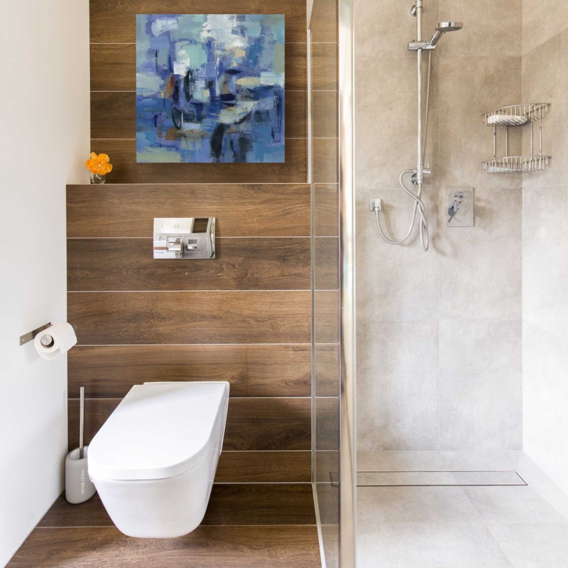 'Ultramarine Wave II' by Silvia Vassileva, Canvas Wall Art,18 x 18