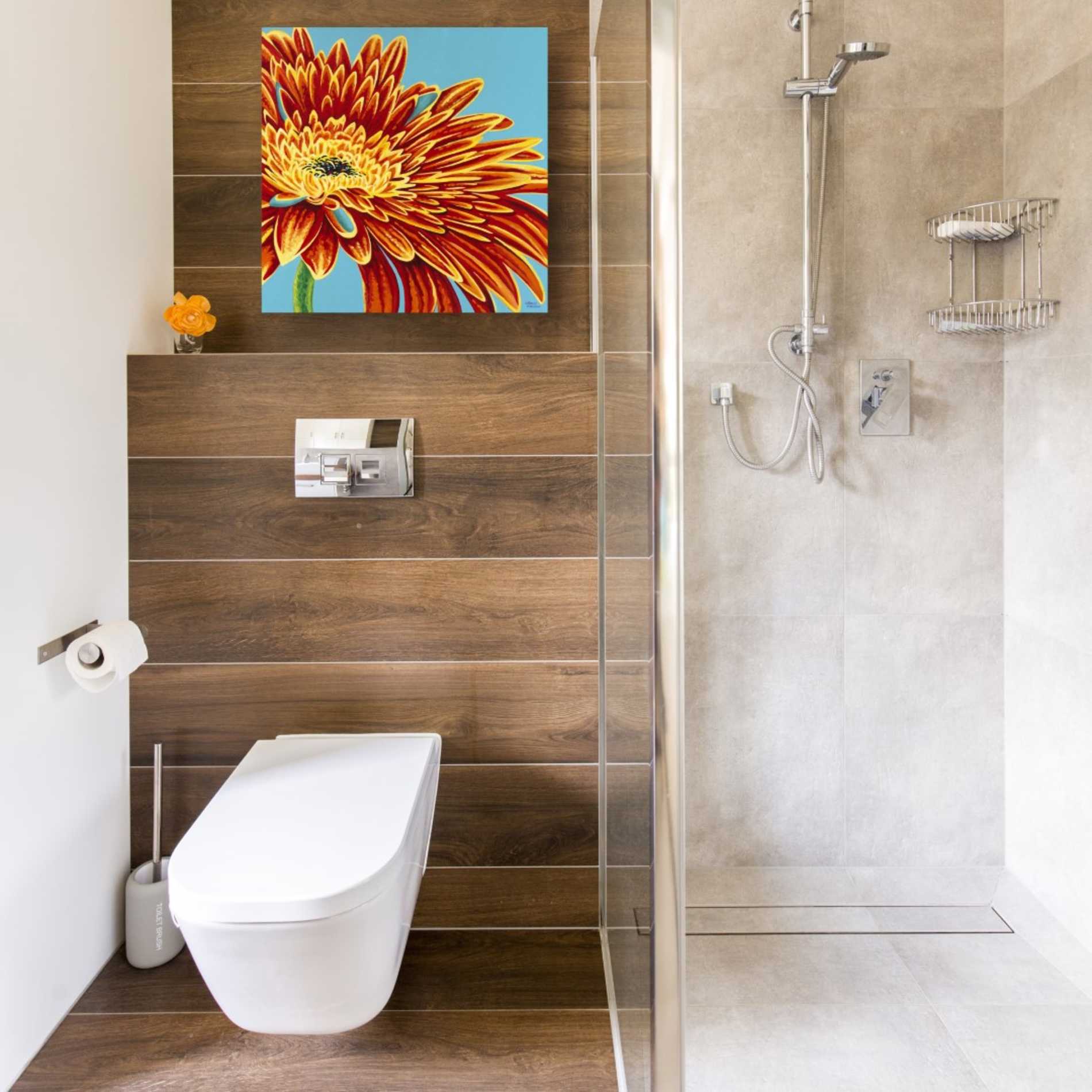 'Color Bursts I' by Carolee Vitaletti, Giclee Canvas Wall Art