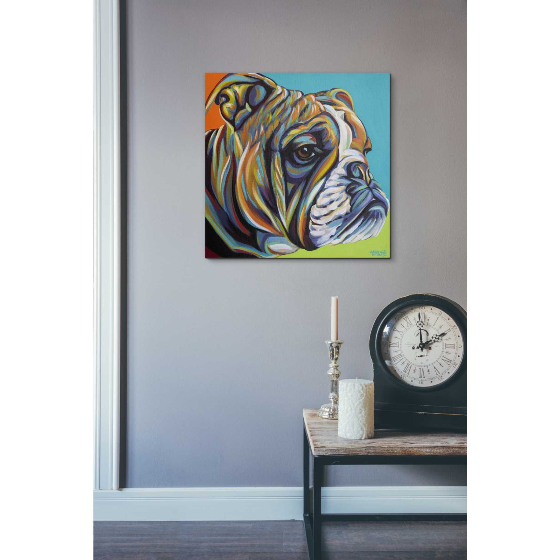 'Dog Friend I' by Carolee Vitaletti, Giclee Canvas Wall Art