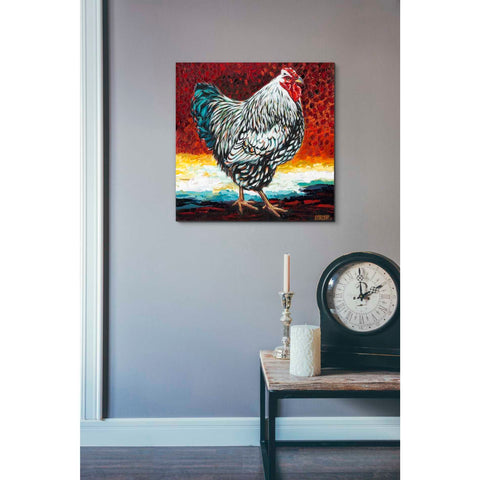 Image of 'Fancy Chicken I' by Carolee Vitaletti, Giclee Canvas Wall Art
