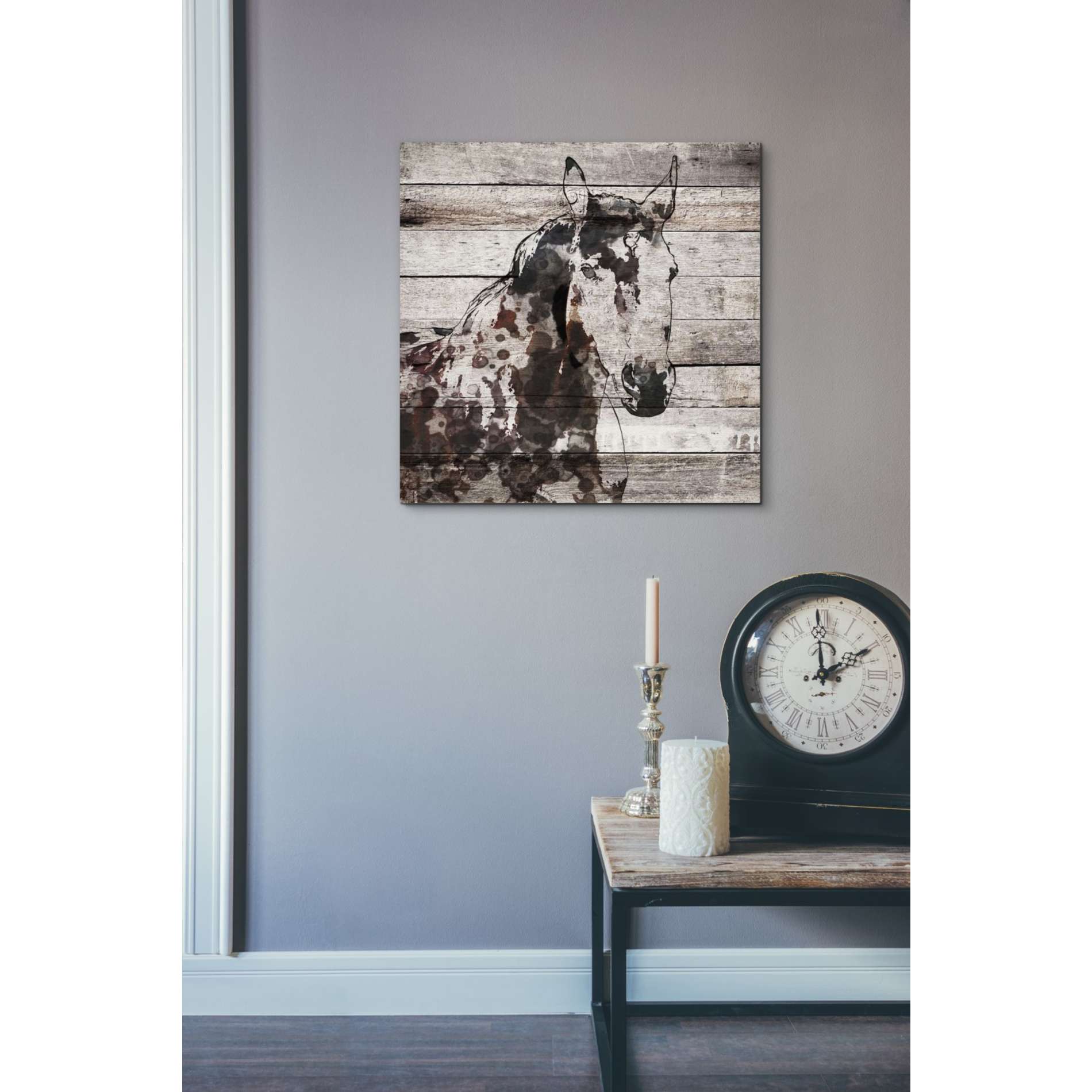 'Poly 2' by Irena Orlov, Canvas Wall Art,18 x 18