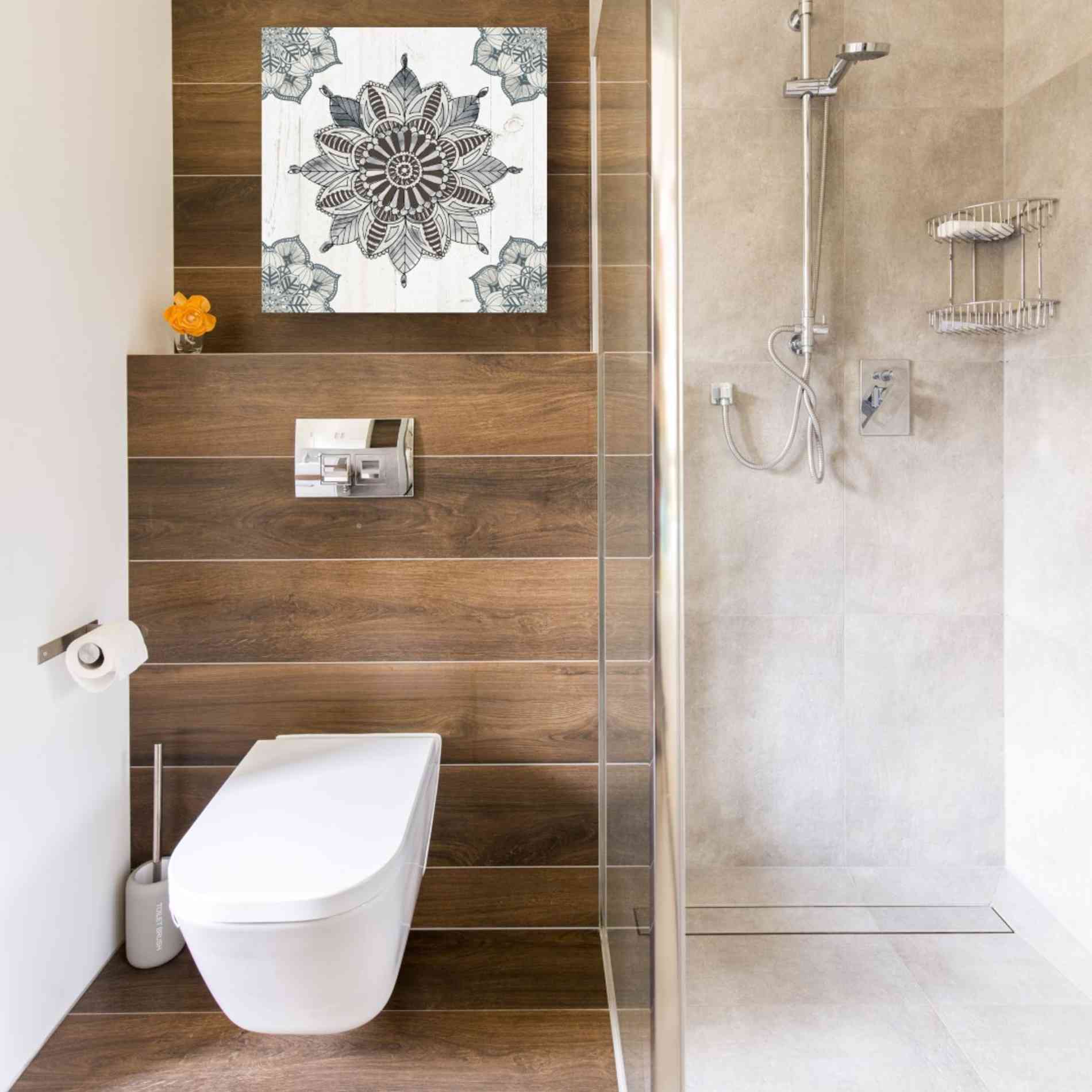 'Mandala Morning II' by Anne Tavoletti, Canvas Wall Art,18 x 18