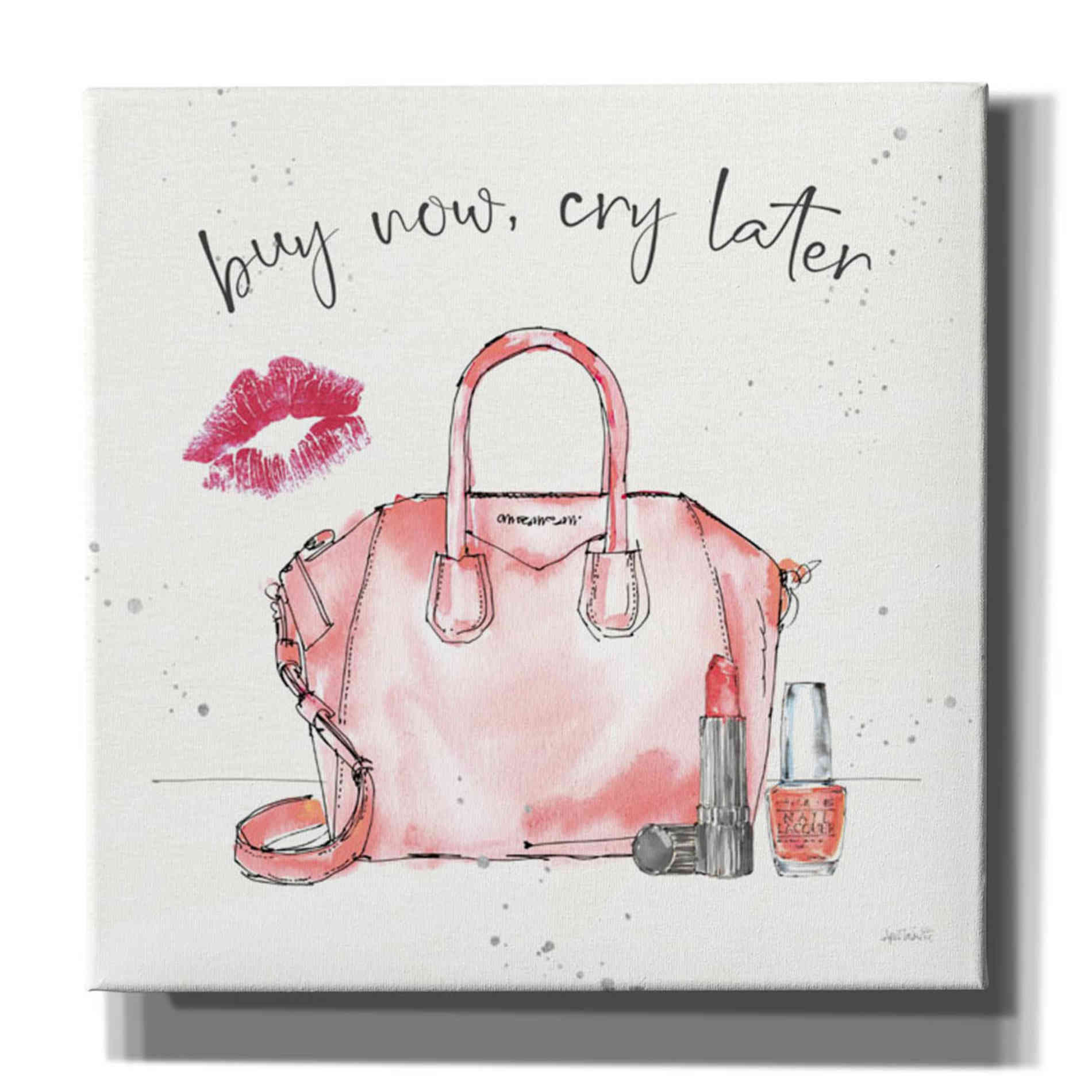 'Chic Accents II' by Anne Tavoletti, Canvas Wall Art,18 x 18