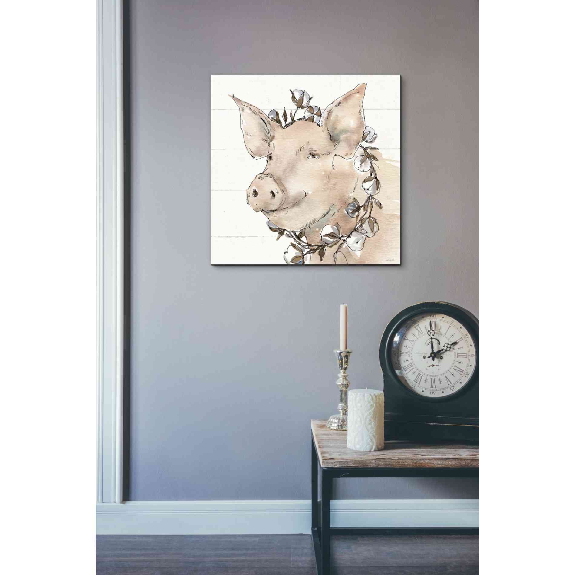 'Country Life V' by Anne Tavoletti, Canvas Wall Art,18 x 18