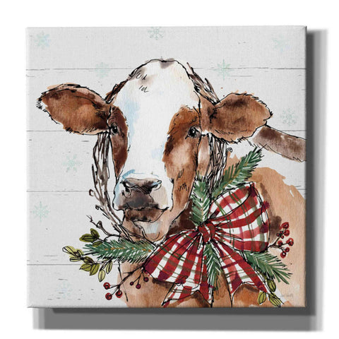 Image of 'Holiday on the Farm VIII' by Anne Tavoletti, Canvas Wall Art,18 x 18