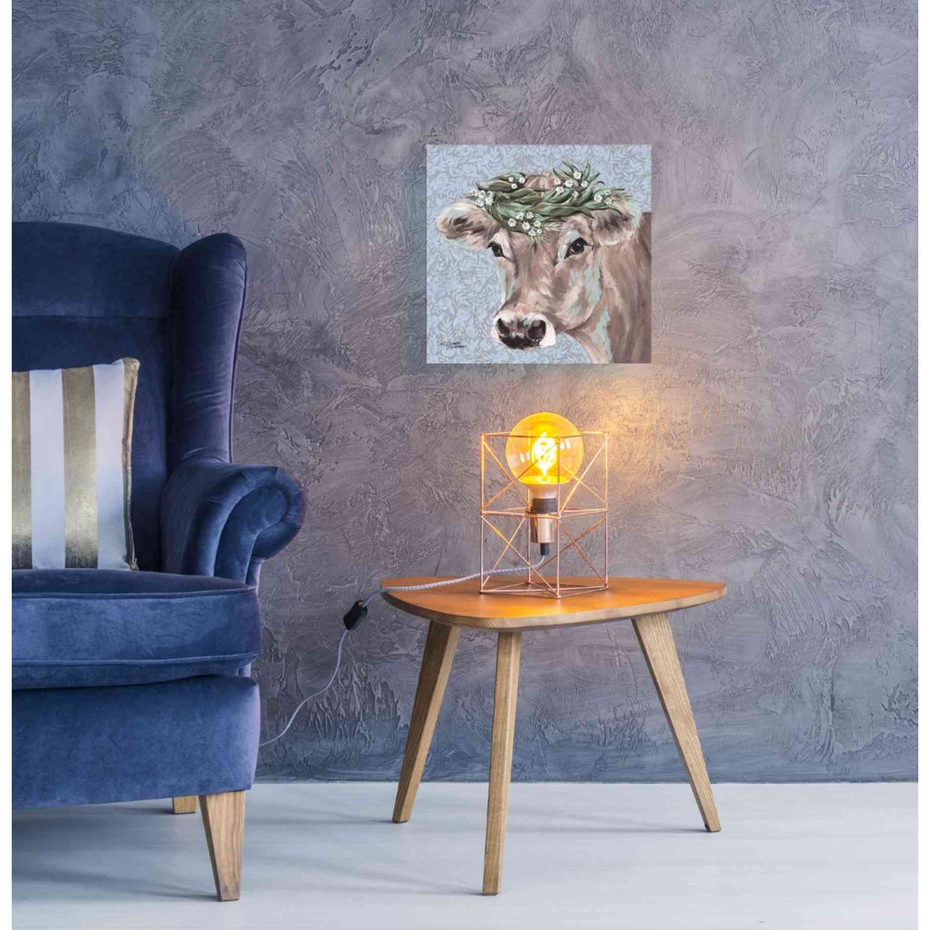 'Josephine' by Michele Norman, Canvas Wall Art,18 x 18