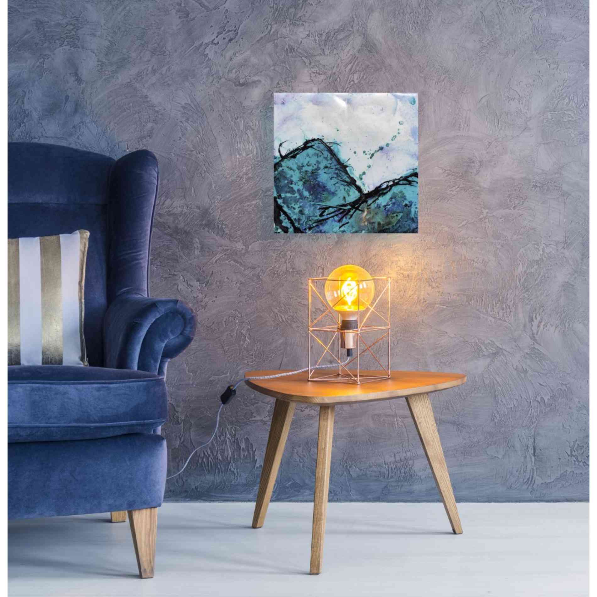 'In Mountains or Valleys 2' by Britt Hallowell, Canvas Wall Art,18 x 18