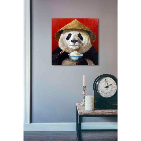 Image of 'Panda' by Lucia Heffernan, Canvas Wall Art,18 x 18