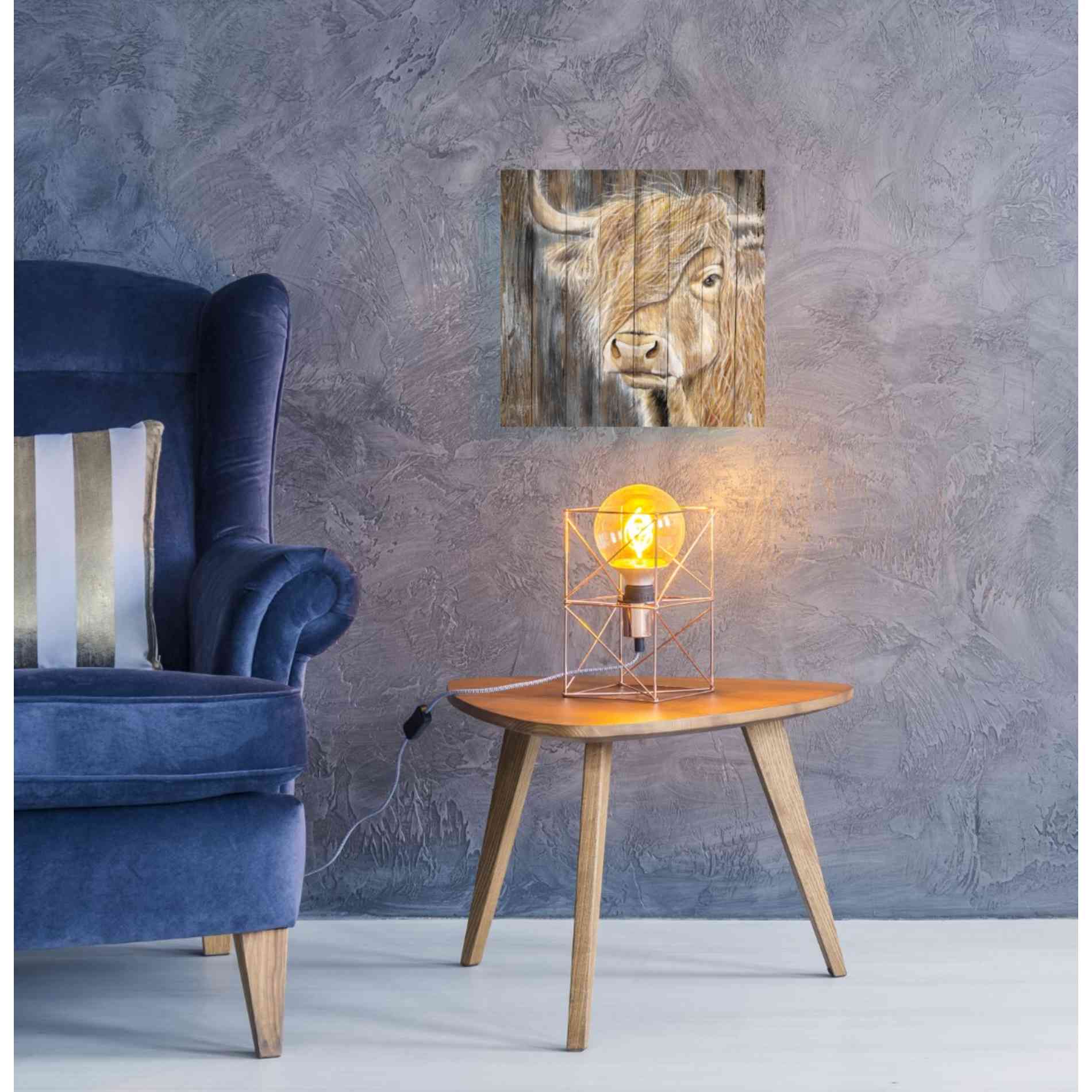 'A Windy Day on the Farm' by Diane Fifer, Giclee Canvas Wall Art