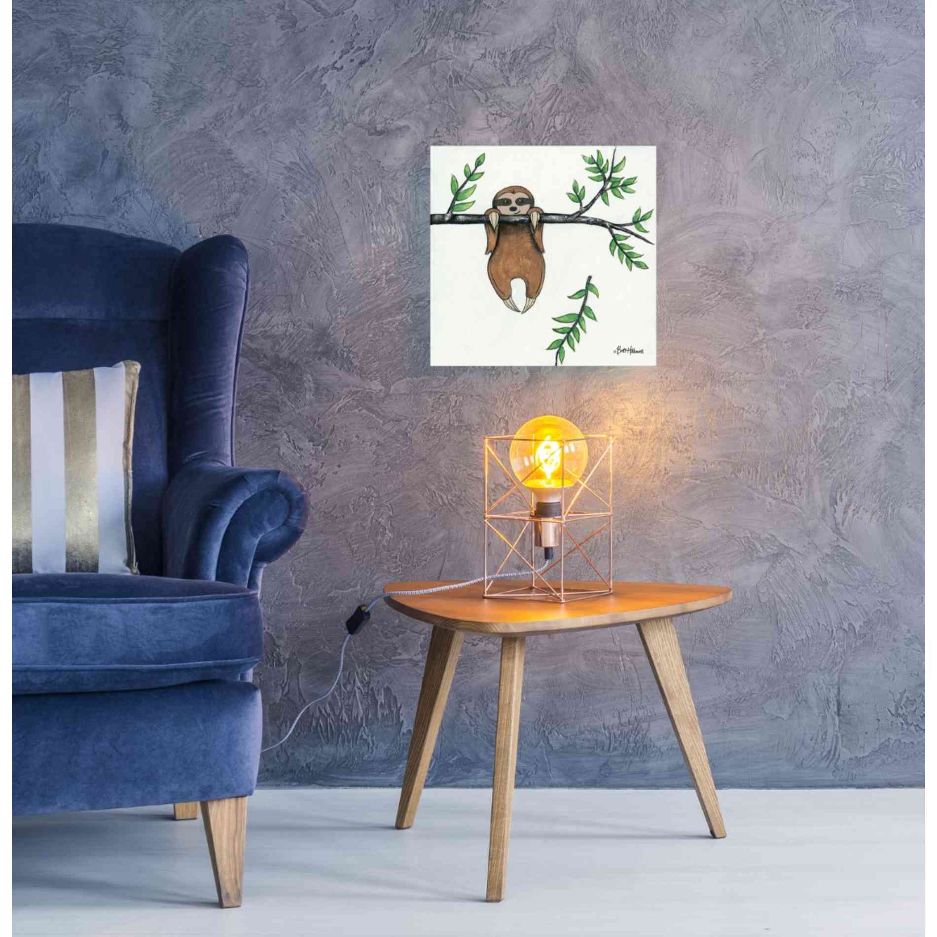 'Slo-Mo Fun II' by Britt Hallowell, Canvas Wall Art,18 x 18