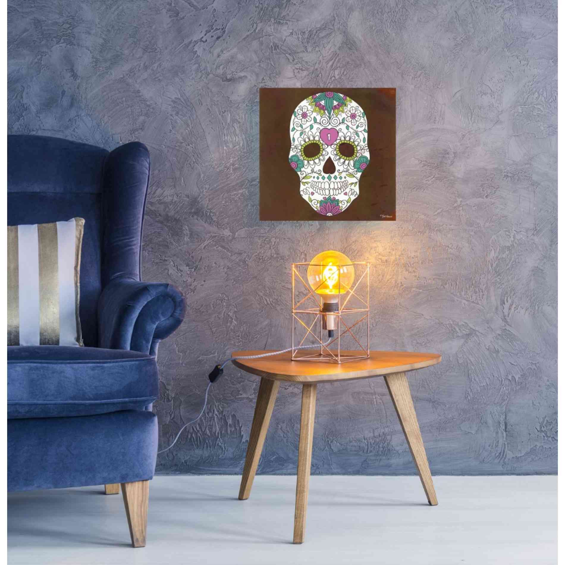 'Celebrating Life II' by Britt Hallowell, Canvas Wall Art,18 x 18