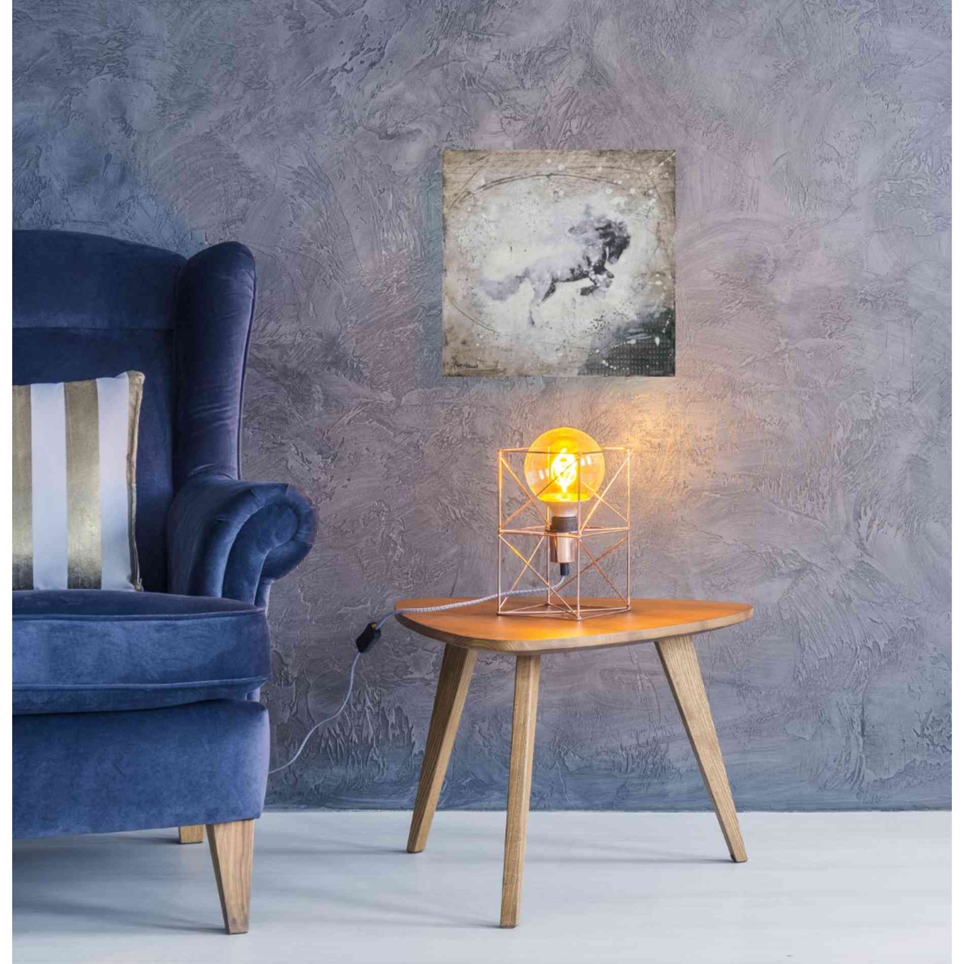 'Wild Spirit' by Britt Hallowell, Canvas Wall Art,18 x 18