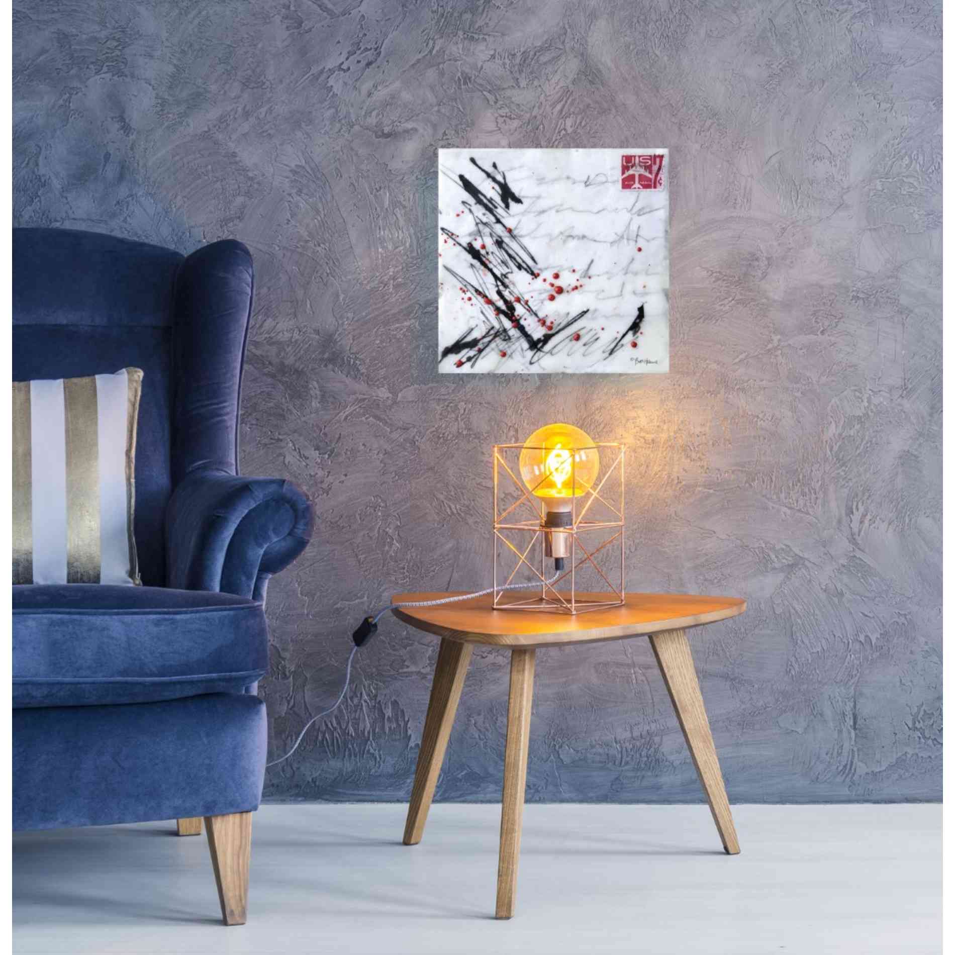 'Letters Home' by Britt Hallowell, Canvas Wall Art,18 x 18