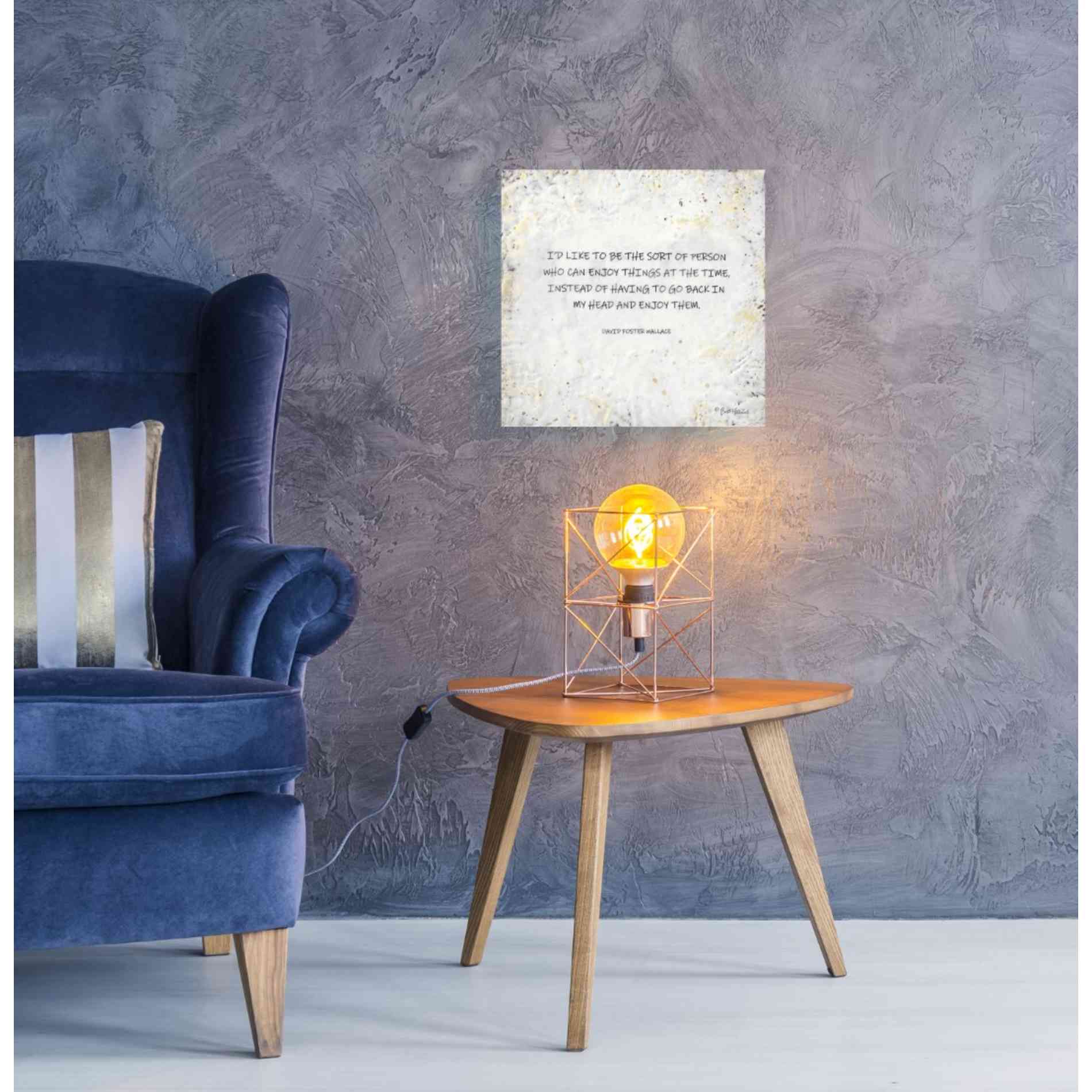 'I'd Like to Be' by Britt Hallowell, Canvas Wall Art,18 x 18