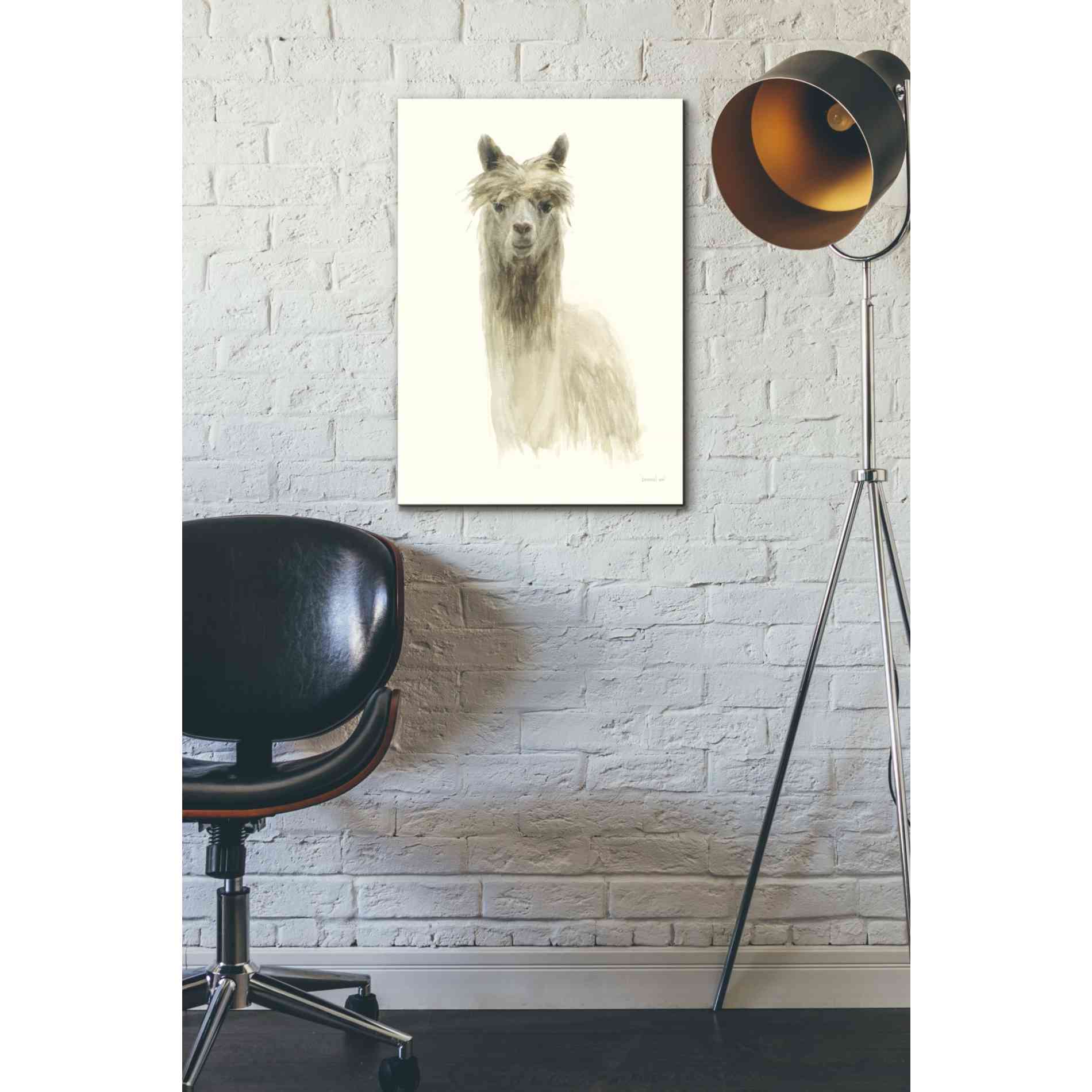 'Classic Llamas I' by Danhui Nai, Canvas Wall Art,18 x 26