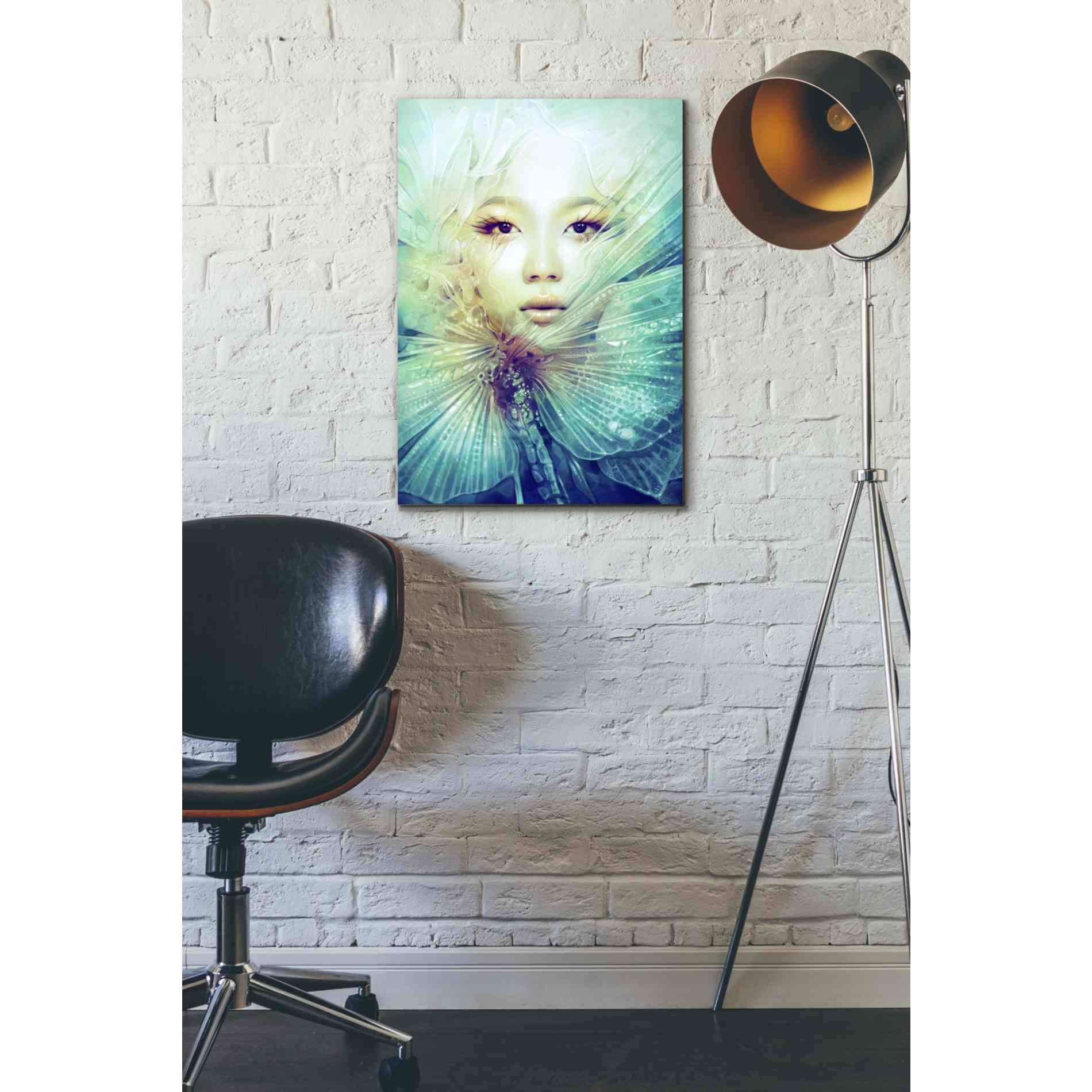 'Locust' by Anna Dittman, Canvas Wall Art,18 x 26