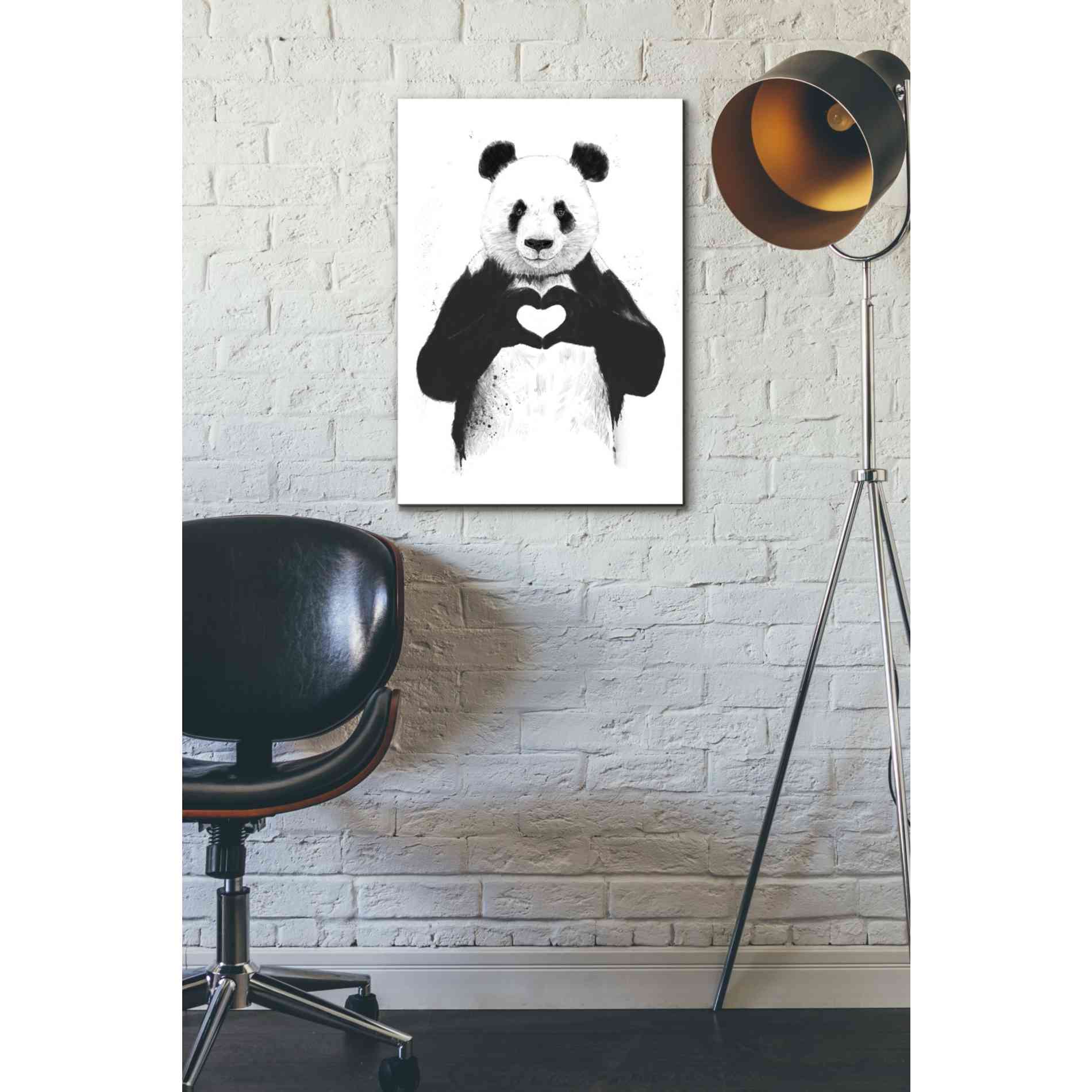 'All You Need Is Love' by Balazs Solti, Giclee Canvas Wall Art