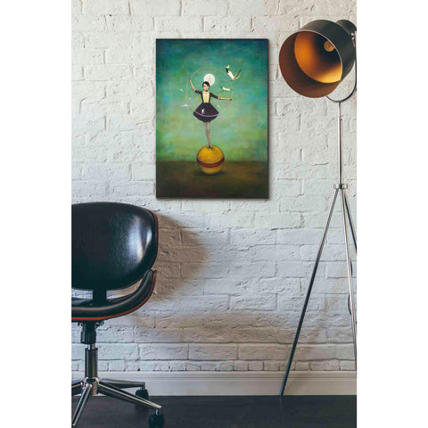 Image of 'Luna's Circle' by Duy Huynh, Giclee Canvas Wall Art