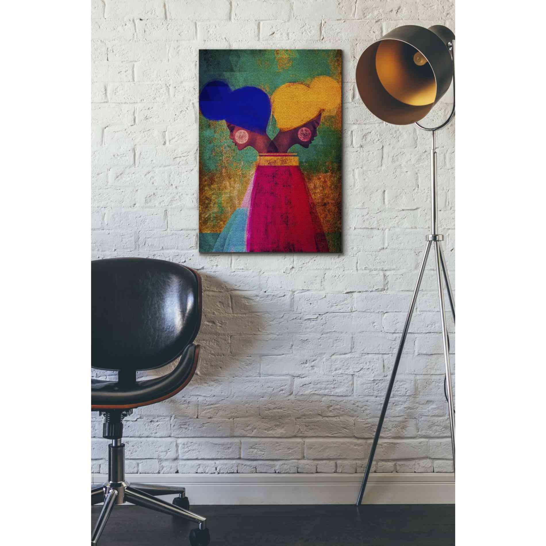'Easy Ease (Vibrant)' by Erin K Robinson, Giclee Canvas Wall Art