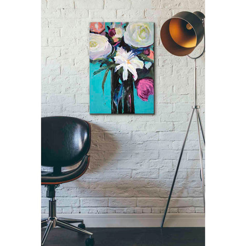 Image of 'White Lily' by Jacqueline Brewer, Giclee Canvas Wall Art