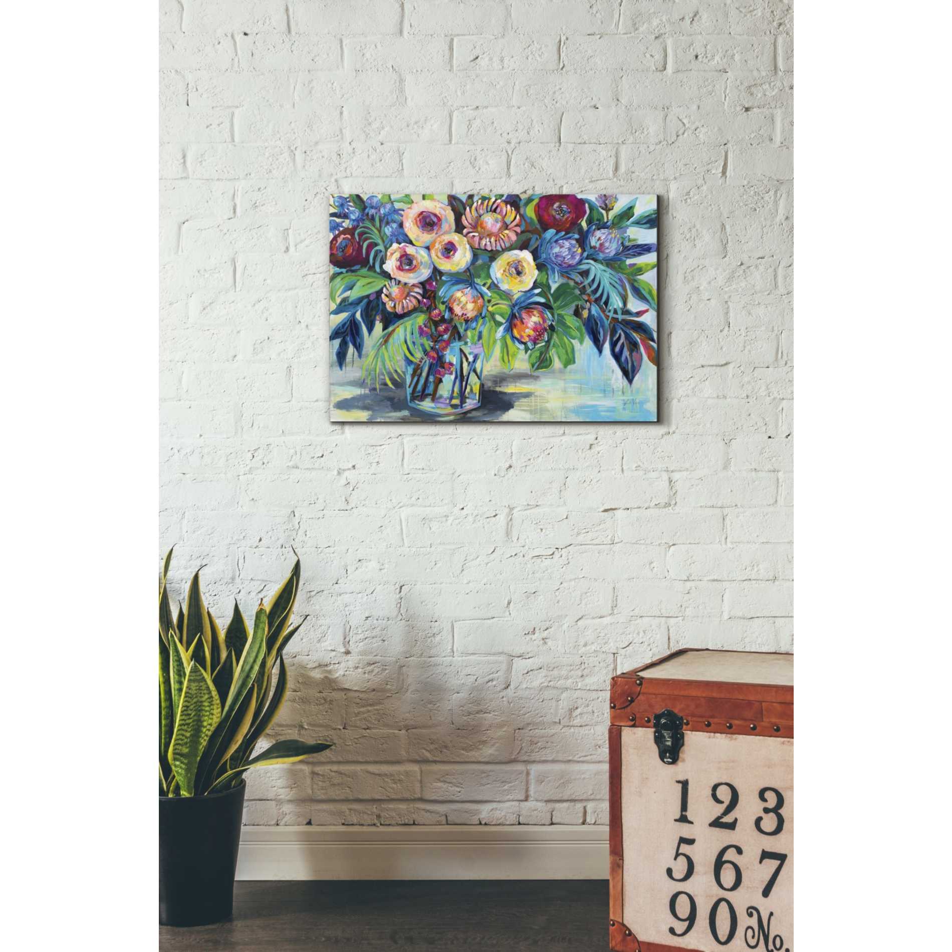 "Key West" by Jeanette Vertentes, Giclee Canvas Wall Art