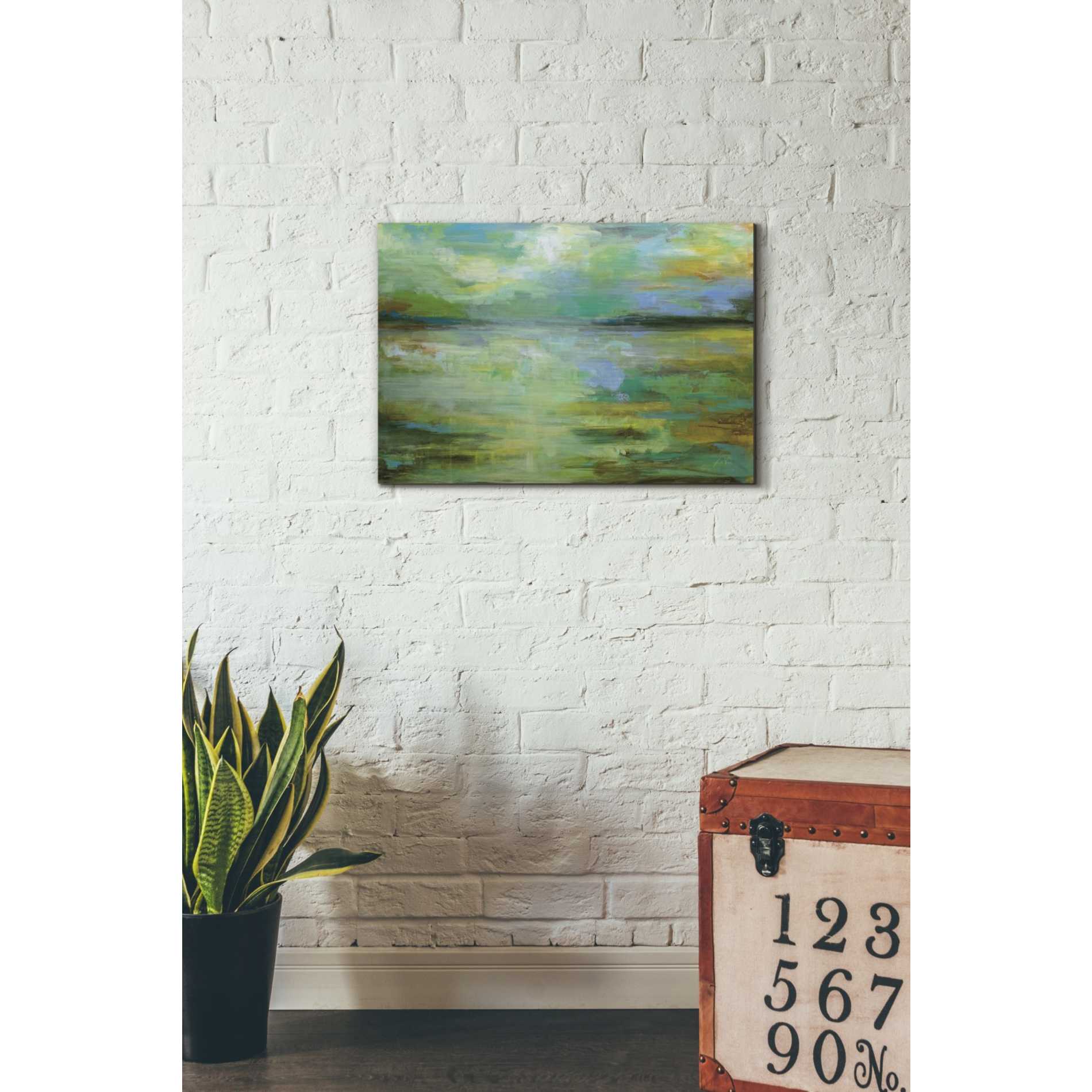"Calm" by Jeanette Vertentes, Giclee Canvas Wall Art