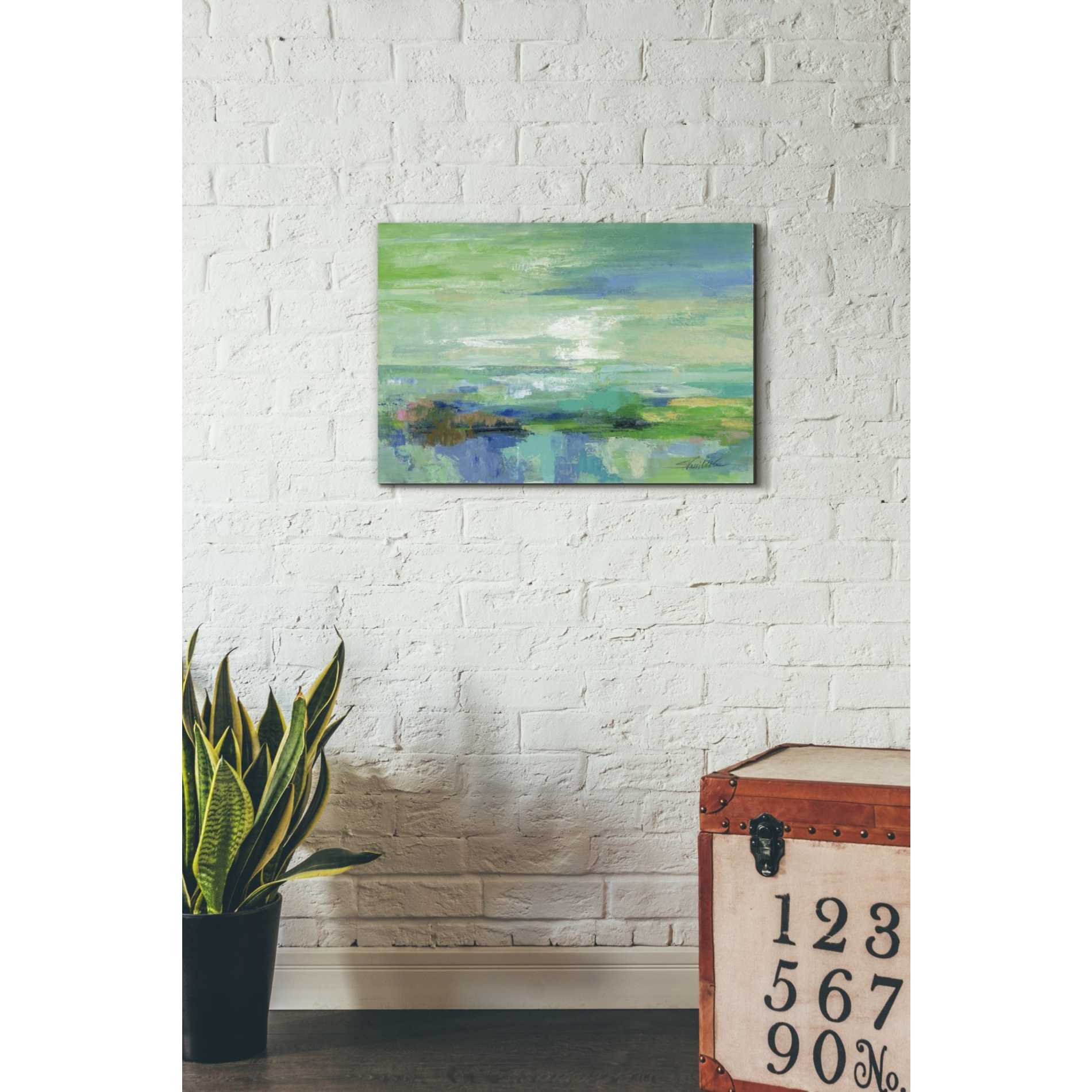 "Emerald Bay" by Silvia Vassileva, Canvas Wall Art,26 x 18