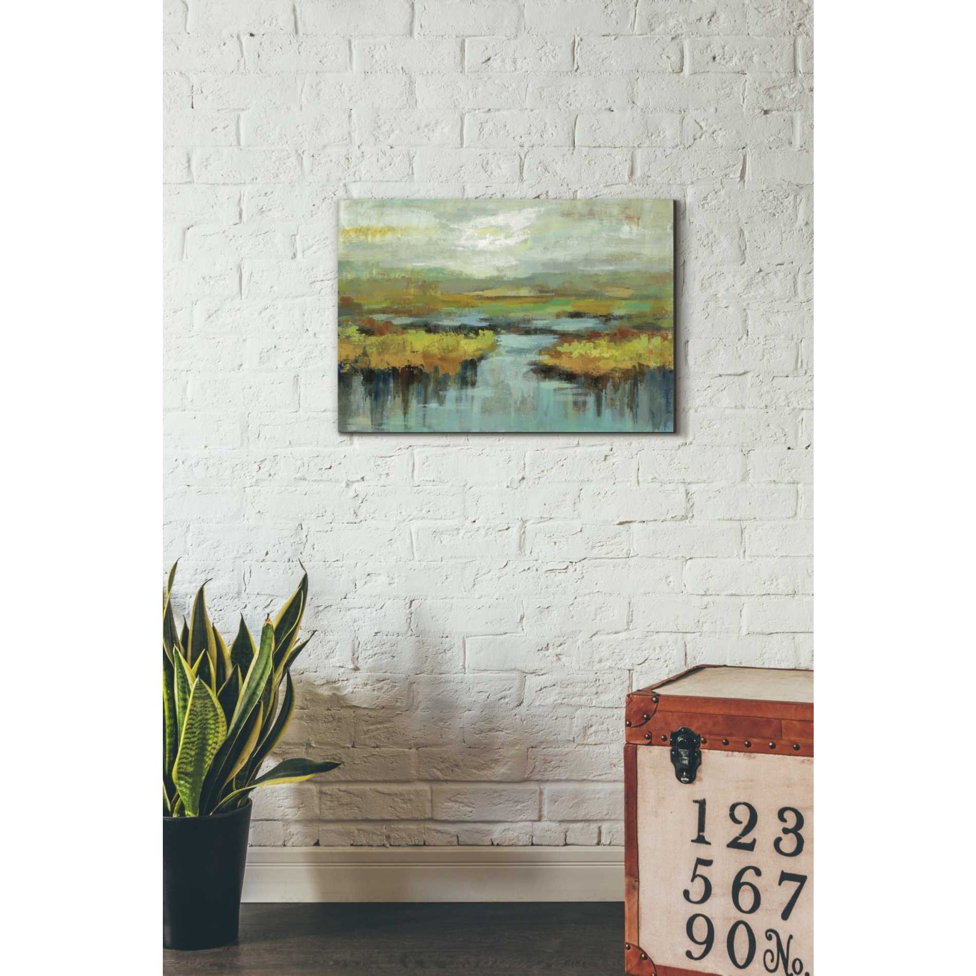 "Spring Landscape" by Silvia Vassileva, Canvas Wall Art,26 x 18