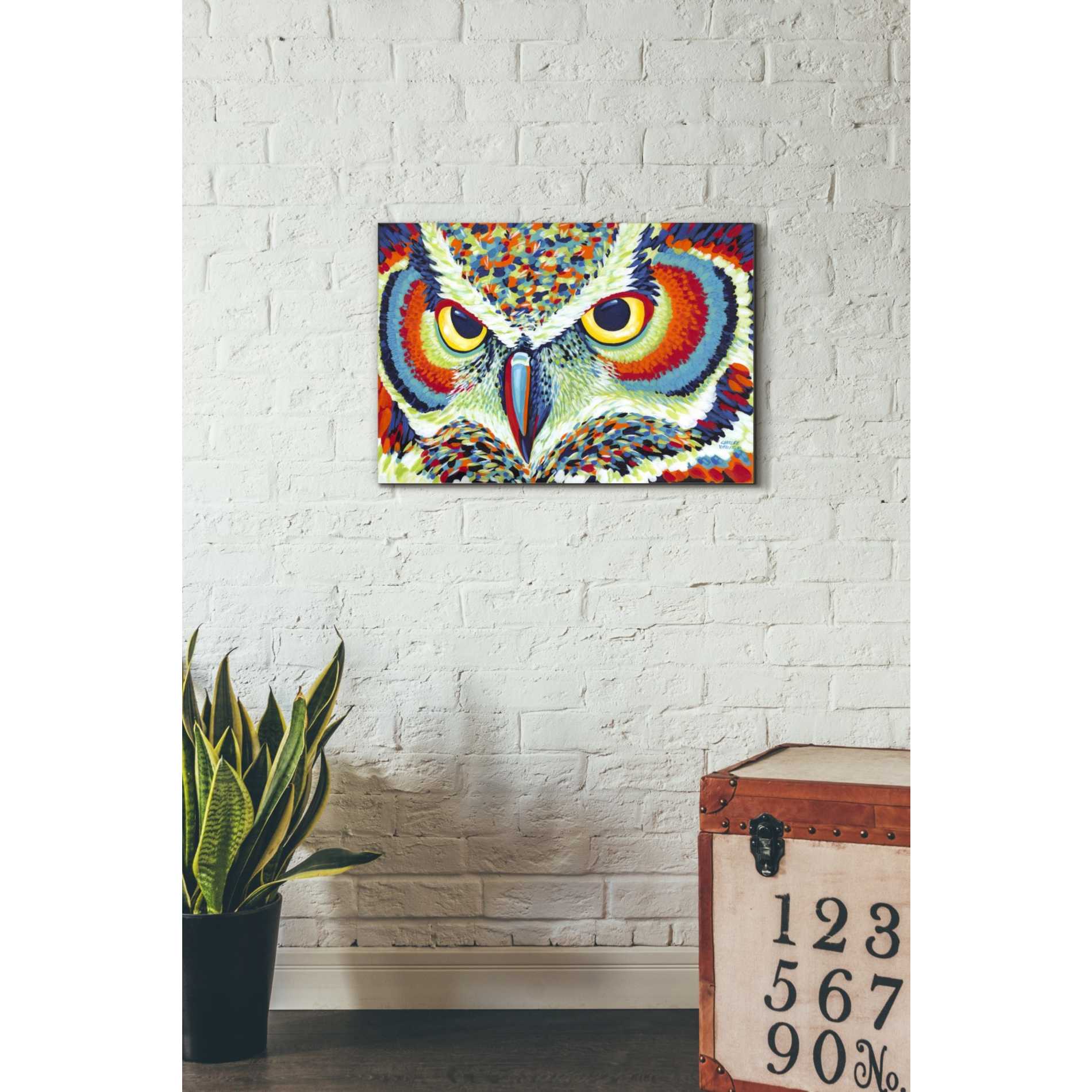 'Bright Eyes' by Carolee Vitaletti, Giclee Canvas Wall Art