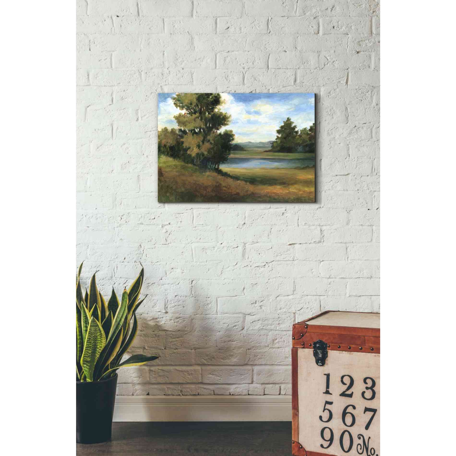 'Auburn Meadow' by Ethan Harper Canvas Wall Art,26 x 18