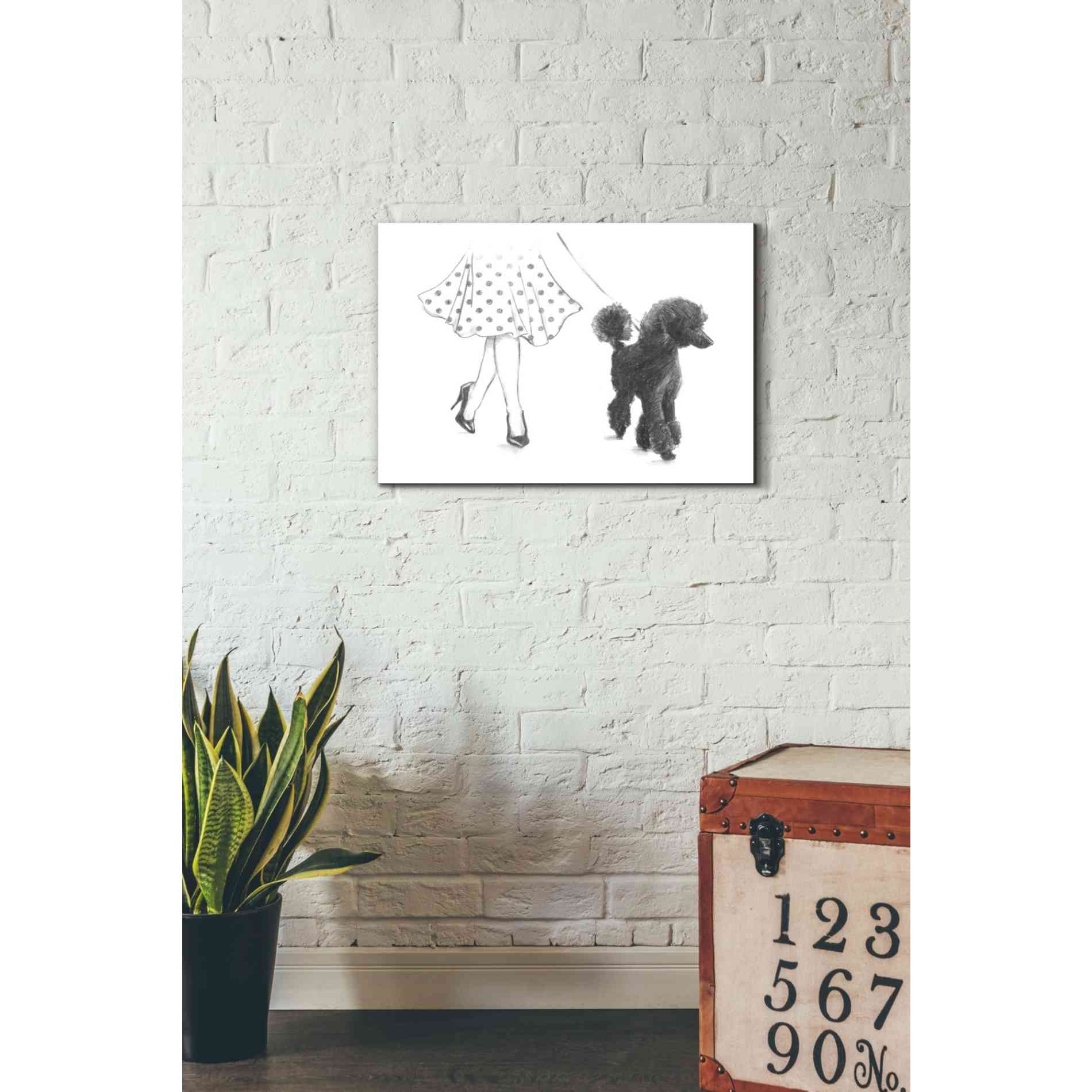 'Perfect Companion III' by Ethan Harper Canvas Wall Art,26 x 18