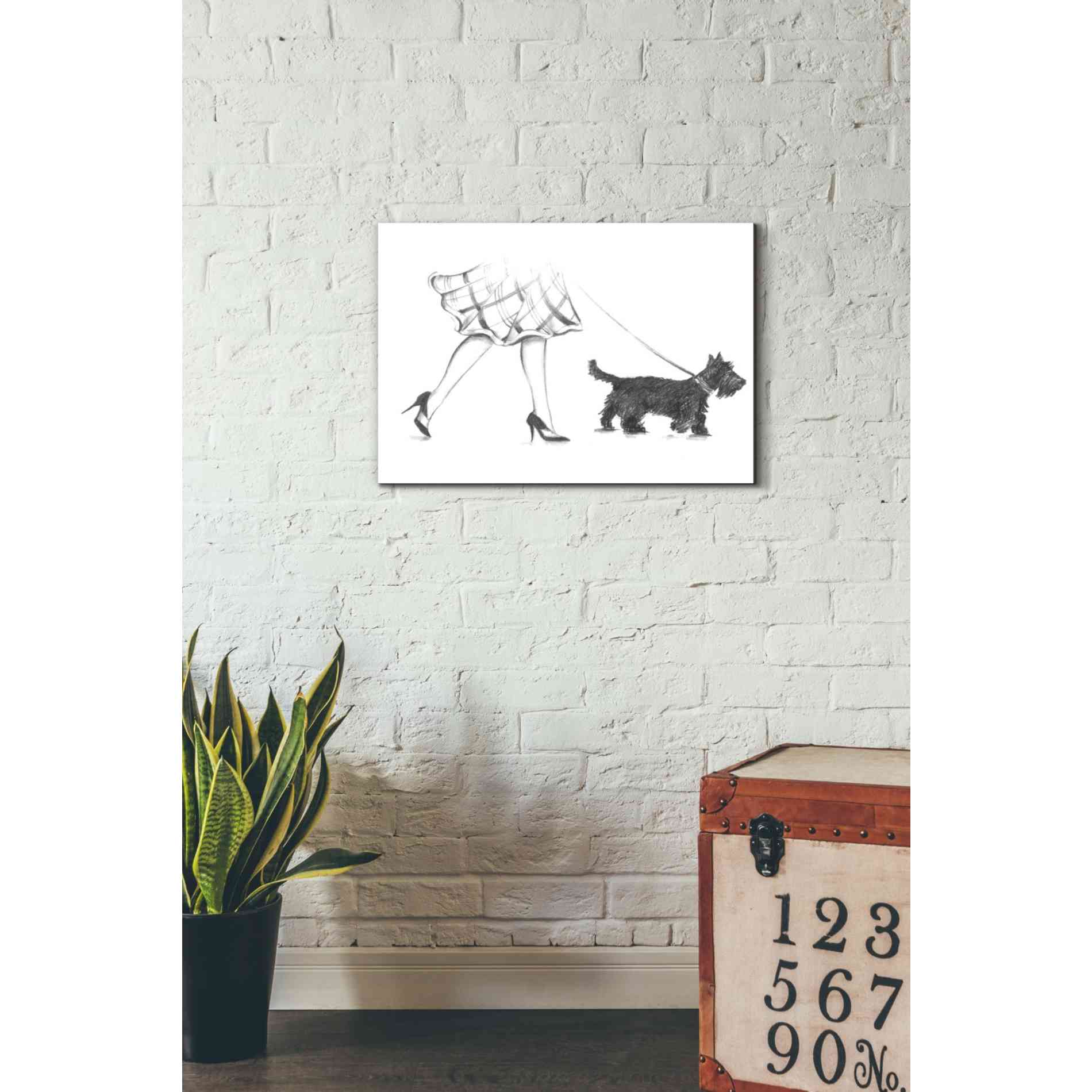 'Perfect Companion II' by Ethan Harper Canvas Wall Art,26 x 18