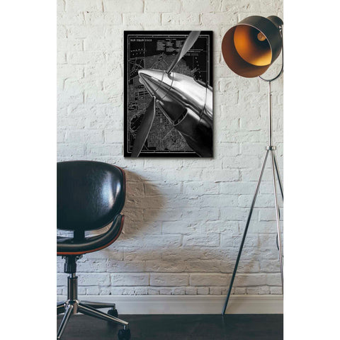 Image of 'Vintage Plane II' by Ethan Harper Canvas Wall Art,18 x 26