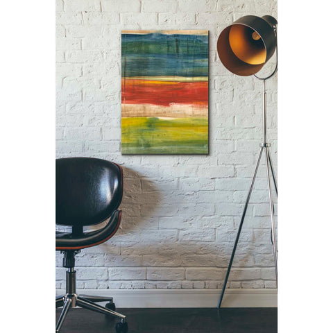 Image of 'Vibrant Abstract I' by Ethan Harper Canvas Wall Art,18 x 26