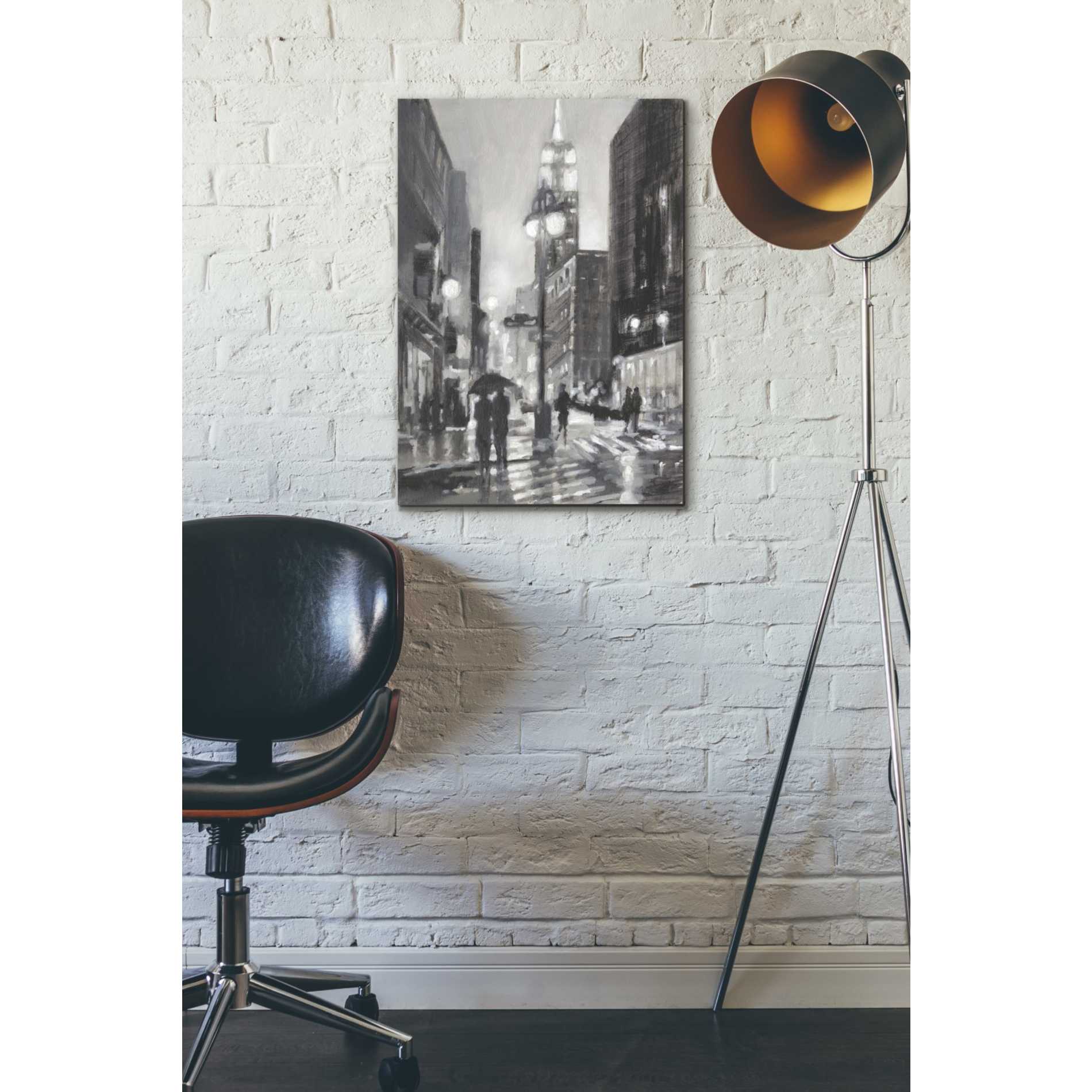 'Illuminated Streets I' by Ethan Harper Canvas Wall Art,18 x 26