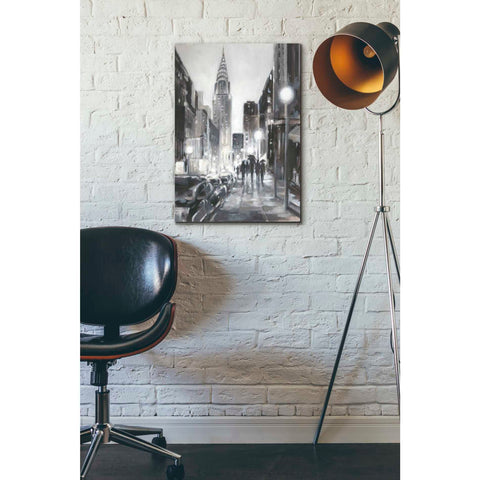 Image of 'Illuminated Streets II' by Ethan Harper Canvas Wall Art,18 x 26