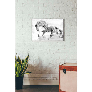 'Beautiful Floral Horse 1-4' by Irena Orlov, Canvas Wall Art,26 x 18