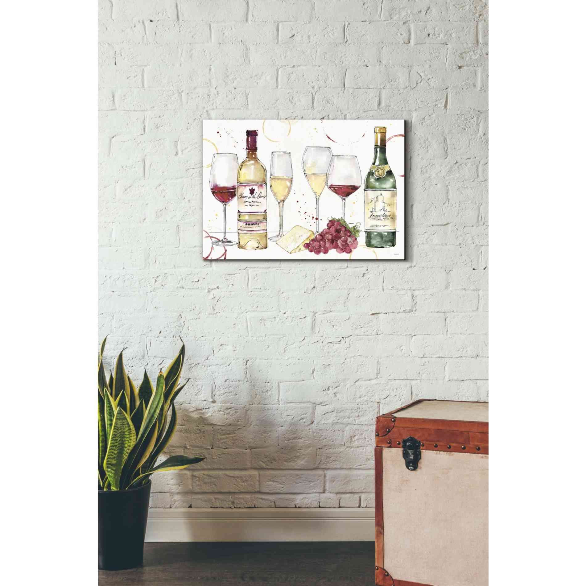 'Oaked and Aged I' by Anne Tavoletti, Canvas Wall Art,26 x 18