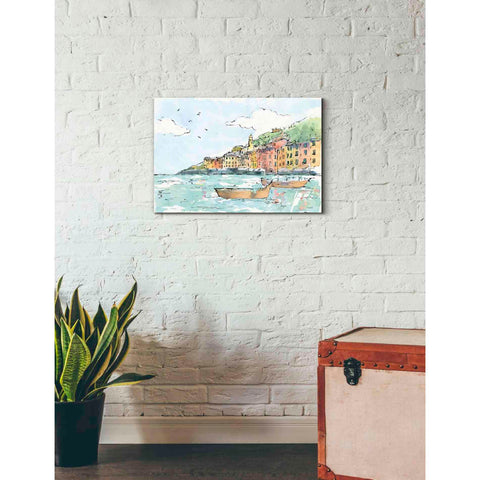 Image of 'Portofino I' by Anne Tavoletti, Giclee Canvas Wall Art