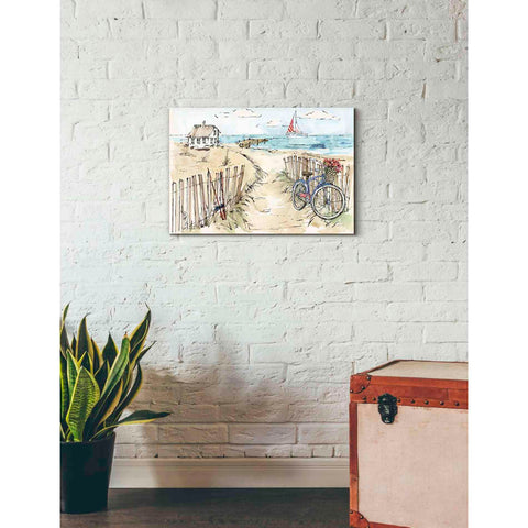 Image of 'Coastal Catch V' by Anne Tavoletti, Canvas Wall Art,26 x 18