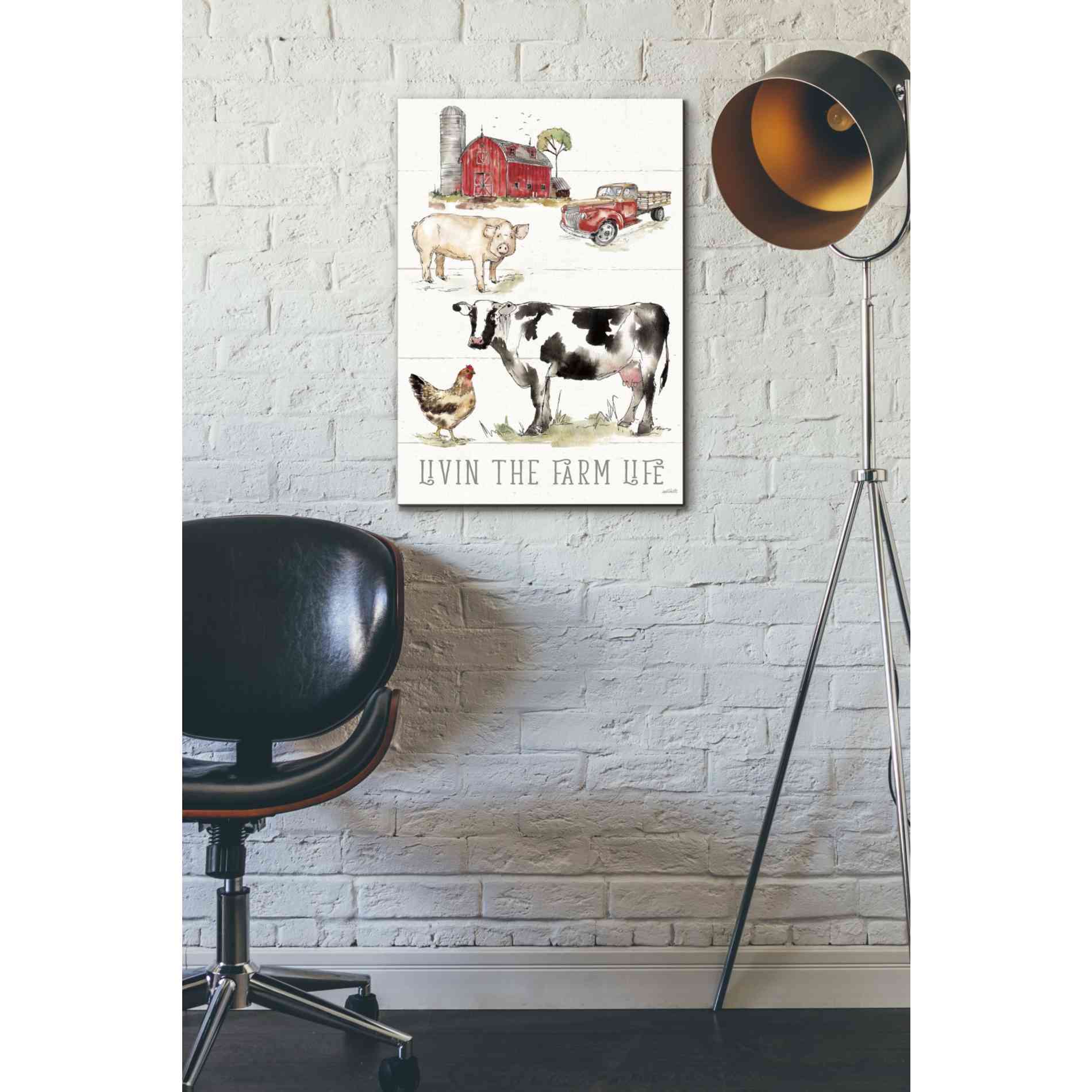 'Country Life III' by Anne Tavoletti, Canvas Wall Art,18 x 26