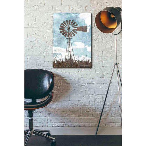 Image of 'Windmill' by Bluebird Barn, Canvas Wall Art,18 x 26