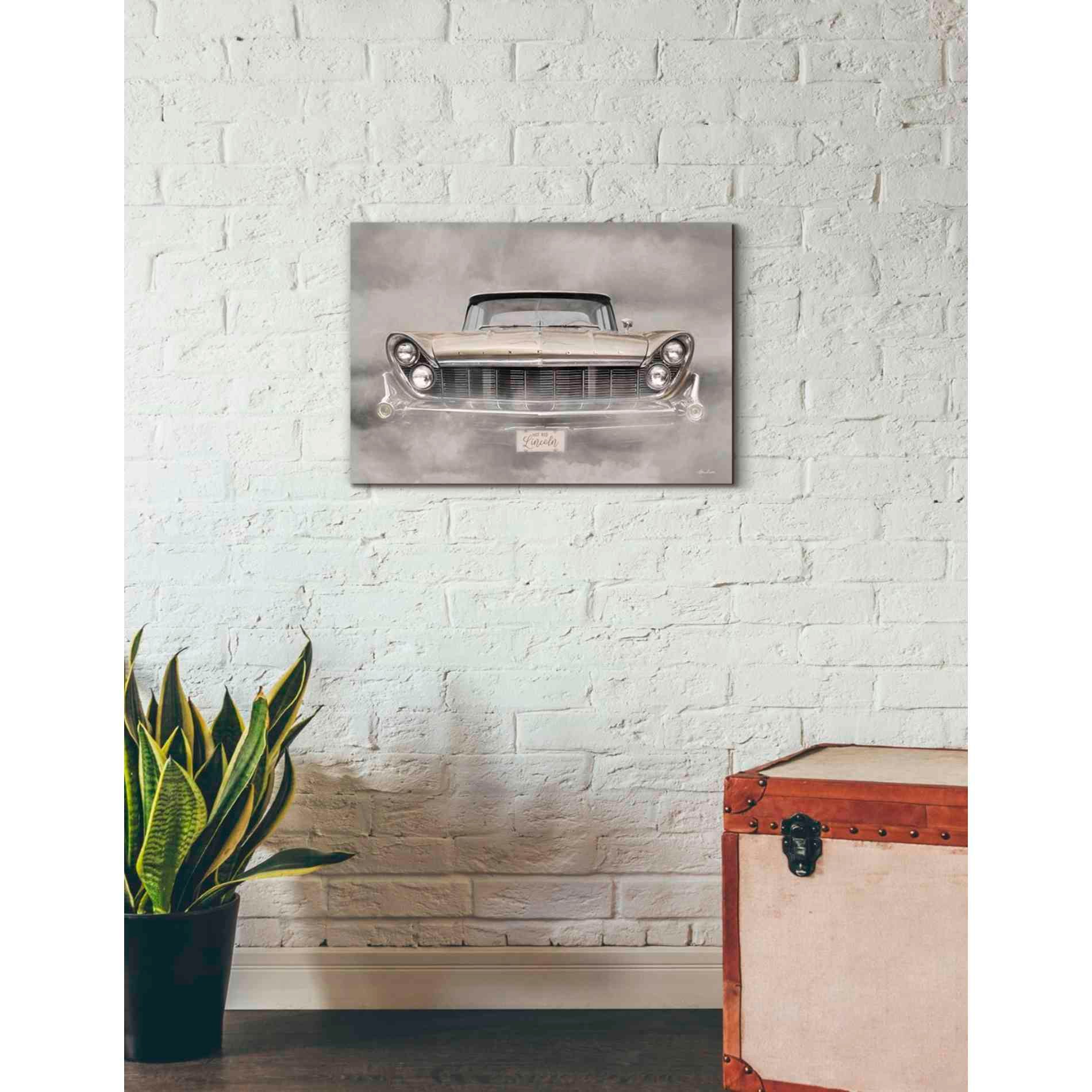 'Hot Rod Lincoln' by Lori Deiter, Canvas Wall Art,26 x 18