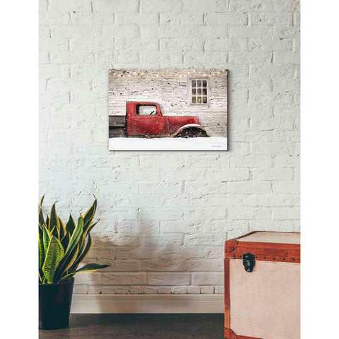 Image of 'Winter Parking Spot' by Lori Deiter, Canvas Wall Art,26 x 18