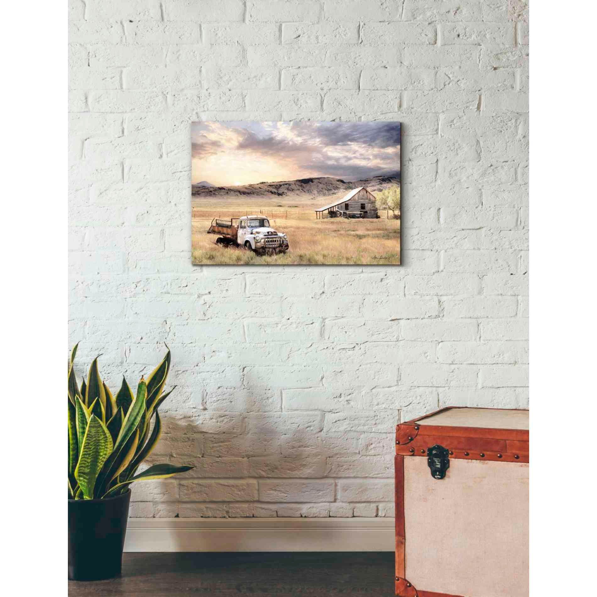 'Route 160' by Lori Deiter, Canvas Wall Art,26 x 18