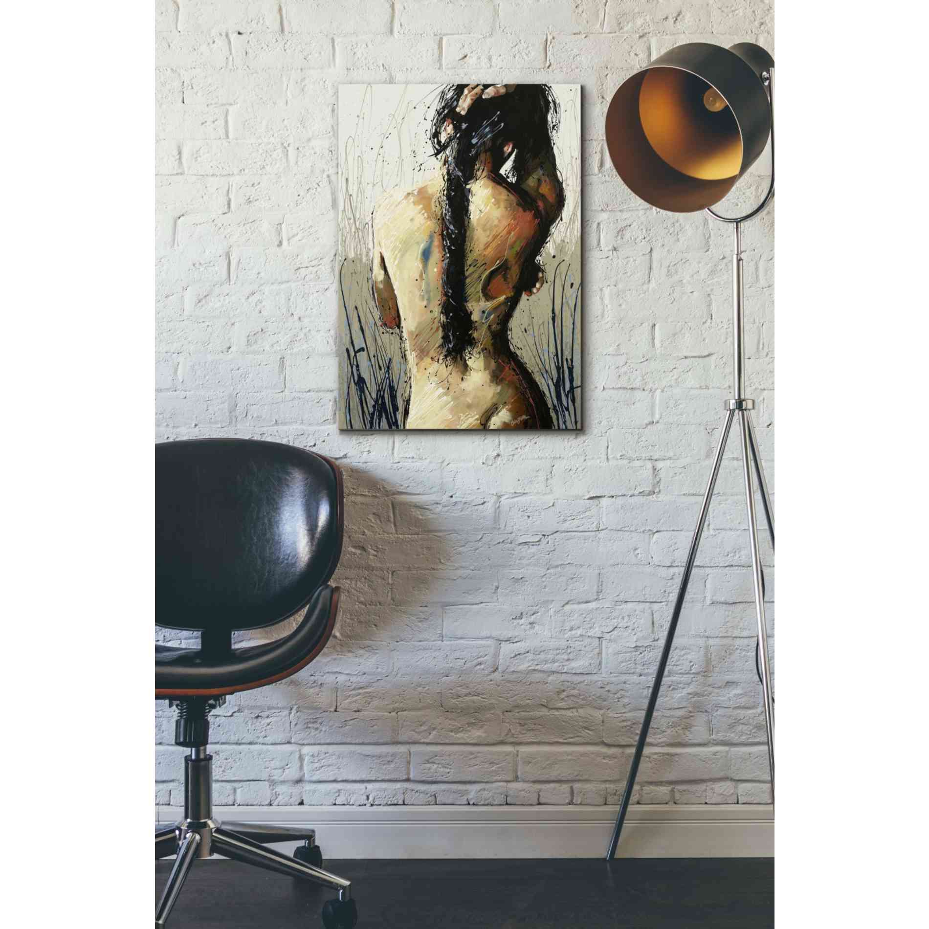 'Mother Ganges' by Colin John Staples, Giclee Canvas Wall Art