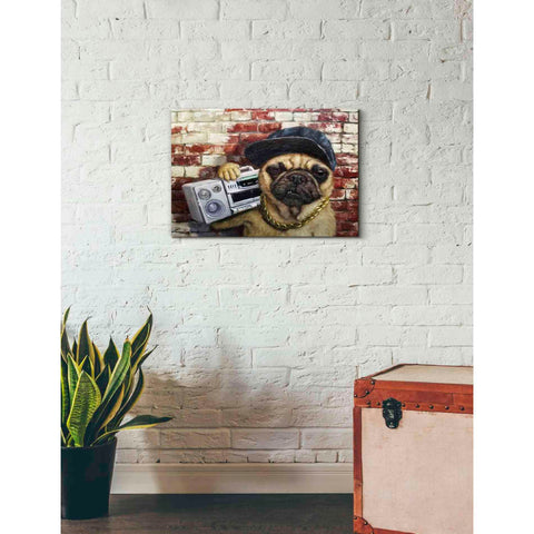 Image of 'Who Let The Dogs Out' by Lucia Heffernan, Canvas Wall Art,26 x 18