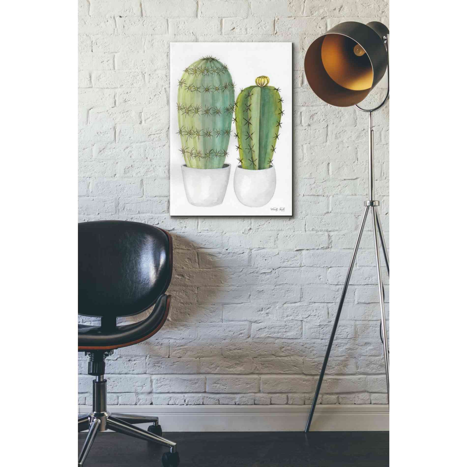 'Cactus Love' by Cindy Jacobs, Giclee Canvas Wall Art